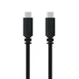 Nanocable Cable USB 2.0 USB-C a USB-C 1,5 m Negro
